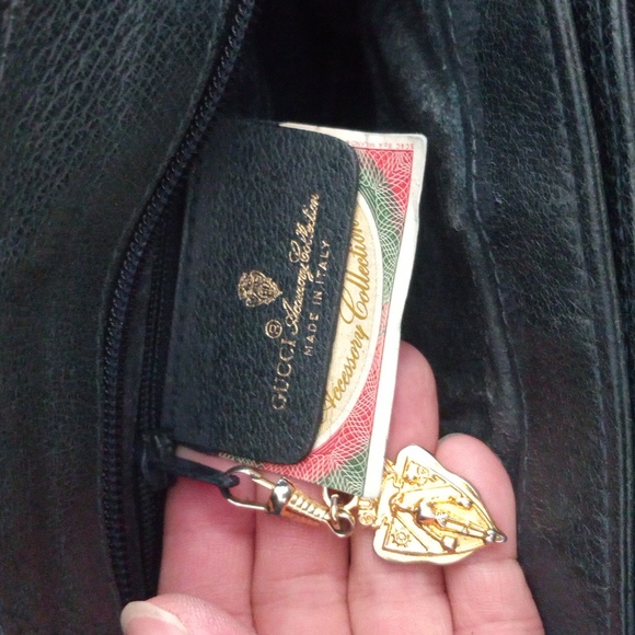 Authentic Vintage Gucci GG Monogram Supreme Sherry Web Ophidia Accordion Bag - Picture 9 of 10